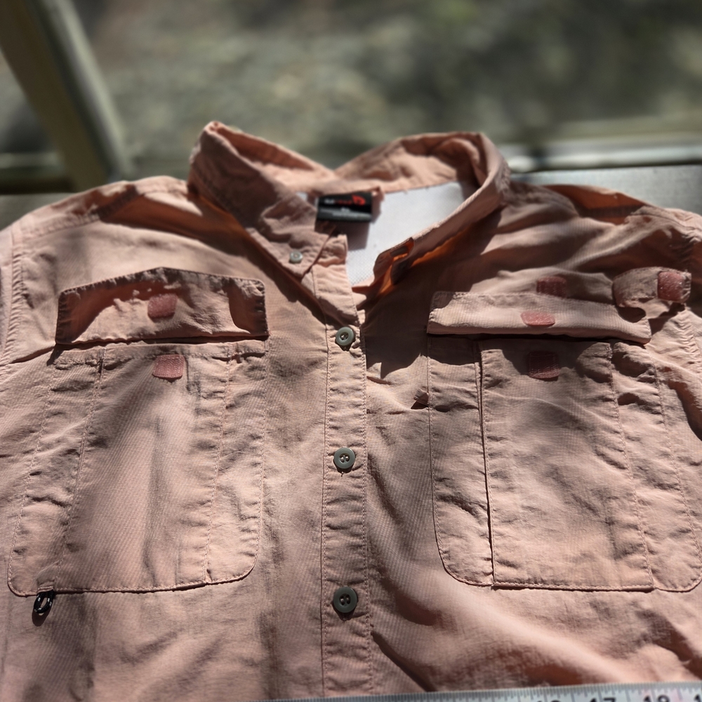 Baleaf Women's Pink Button Down Shirt